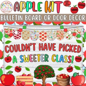 Couldn't Have Picked a Sweeter Class!: Back To School and Apple Bulletin Board or Door Decor Kit